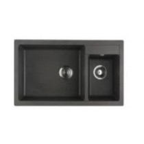 INFINITY Double Bowls Sink Black 216