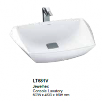 TOTO Jewelhex Console Lavatory