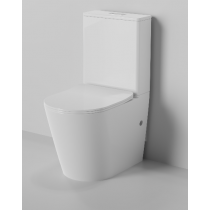 Zumi ZERO RIMLESS EXTRA HIGH TONADO FLUSH TOILET SUITE