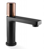 Linkware THE GABE Basin MIXER Black and rose gold