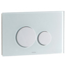 TOTO Flush Panel - Glass - White